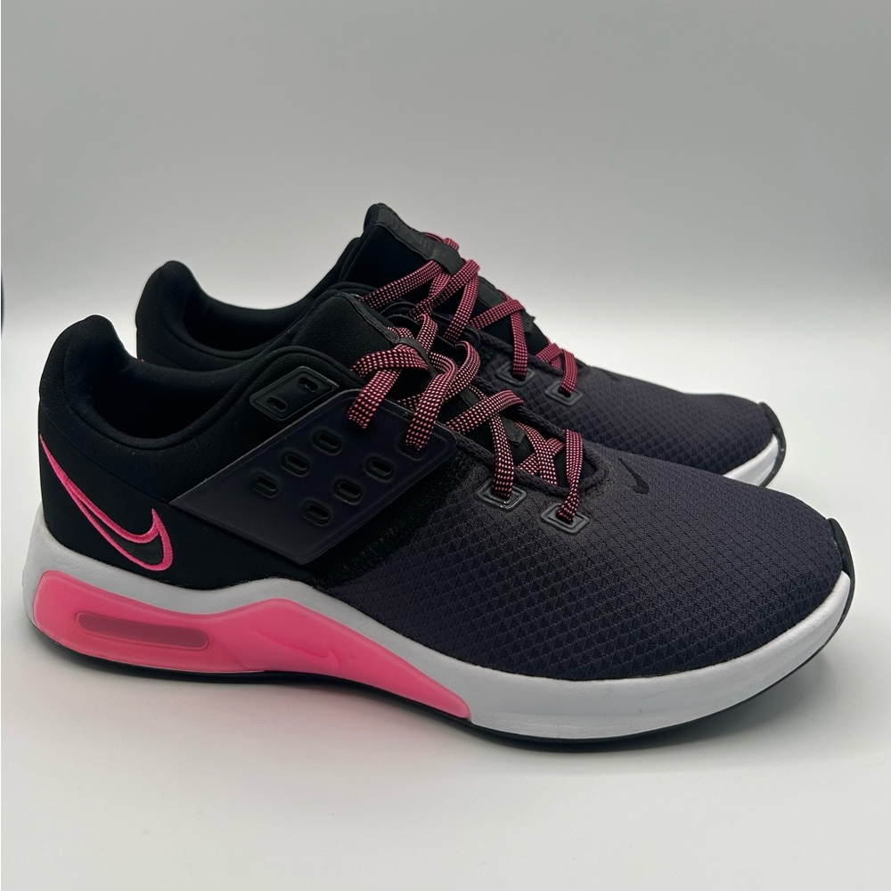 Nike Air Max Bella TR 4 Womens Running Shoes Black Pink CW3398-001 Size 10